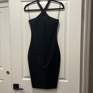 Black cocktail dress